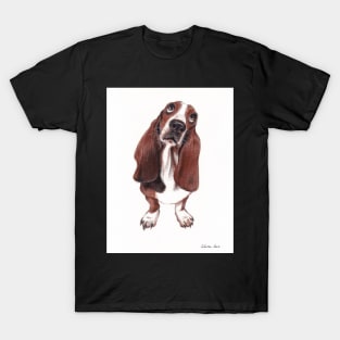 Beautiful Basset Hound Looking for a Forever Home T-Shirt